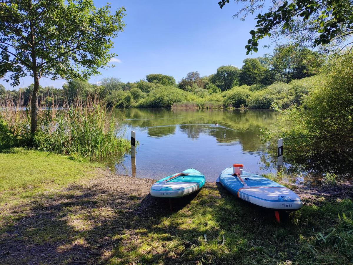 Naturnahe Fewo Zwischen Meer&Seen Bei Kiel Schwentinental Esterno foto