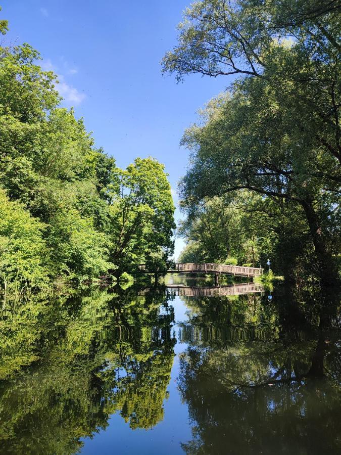 Naturnahe Fewo Zwischen Meer&Seen Bei Kiel Schwentinental Esterno foto